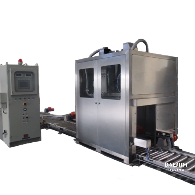 200L Single-Head Auto Liquid Filling Machine Electric Quanitative Beverages Oil Chemicals Medical Engine Motor Gear PLC Bearing