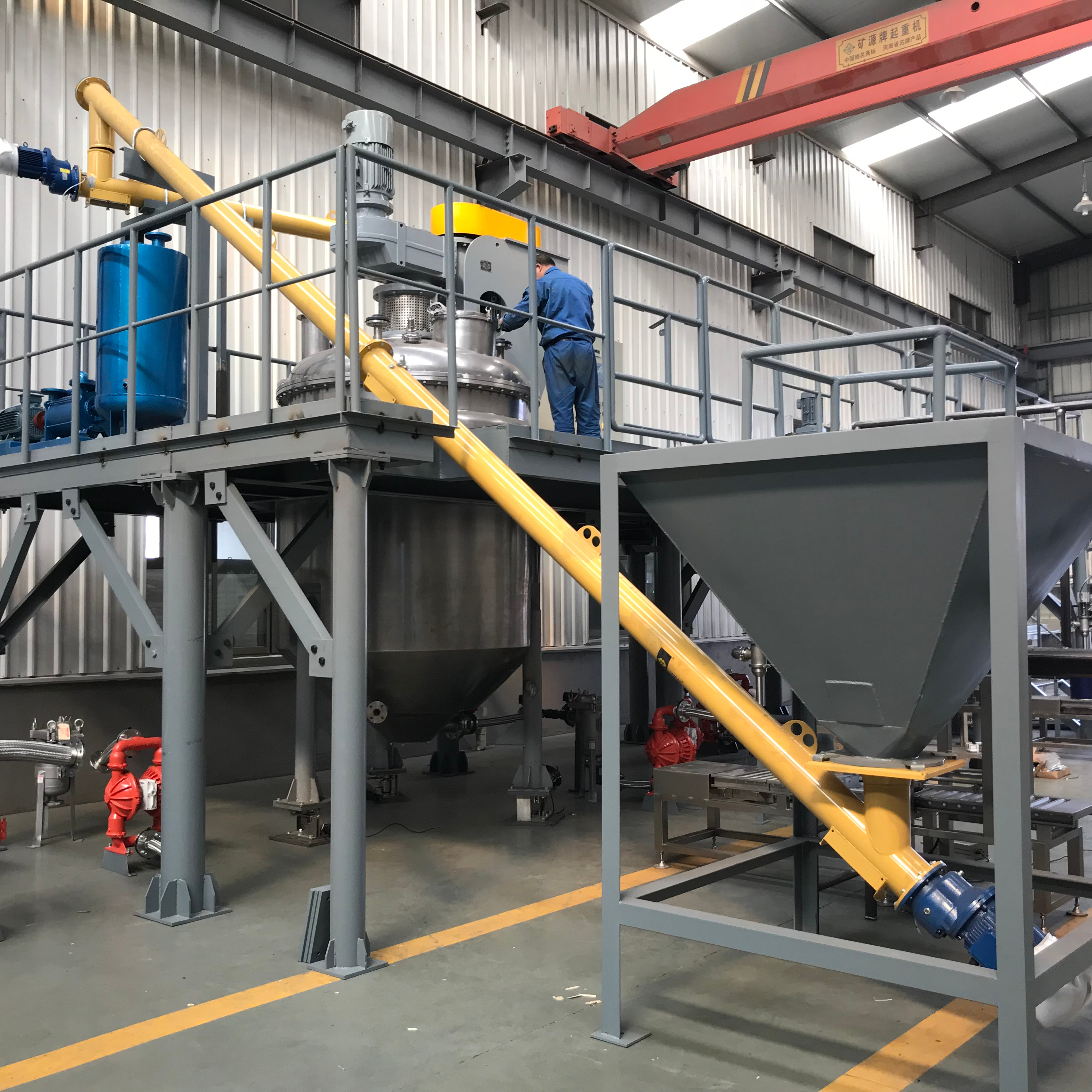 Automatic Liquid Batching Dosing Mixing Plant with 3360ton/year Capacity and 2000L Horizontal Configuration for Chemicals